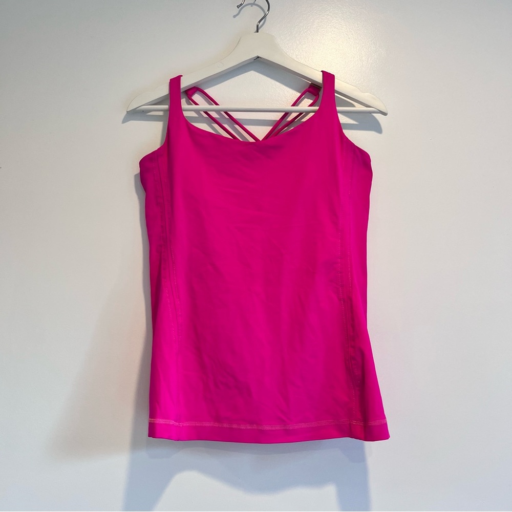 Lululemon Hot Pink Racerback Tank Top Women’s Size 10